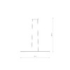 BAR LED S black 4000K 10847 Nowodvorski