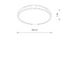 AGNES ROUND LED PRO white S 4000K 10978 Nowodvorski