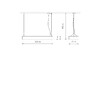 SOFT LED graphite 90x20 7532 Nowodvorski