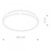 AGNES ROUND LED PRO white S 3000K 10977 Nowodvorski