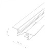 PROFILE RECESSED TRACK 1 METRE white 9012 Nowodvorski