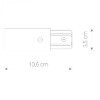PROFILE POWER END CAP black 9463 Nowodvorski