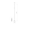ZOLA LED M black 11545 Nowodvorski