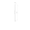 DEMI LED M black 11555 Nowodvorski