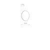 ARIA LED M brick red 11567 Nowodvorski