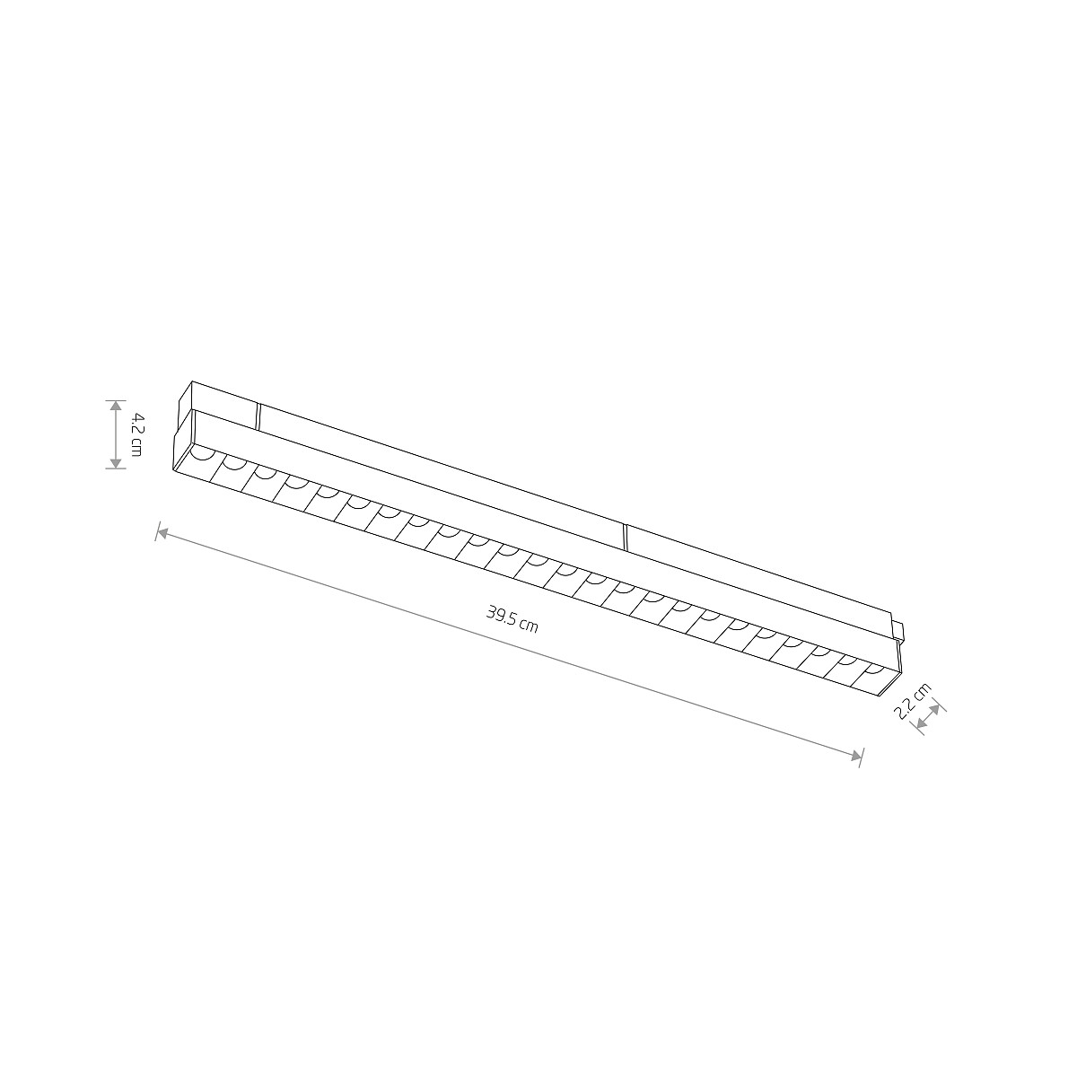 LVM FOCUS LED 15W black 3000K 10150 Nowodvorski