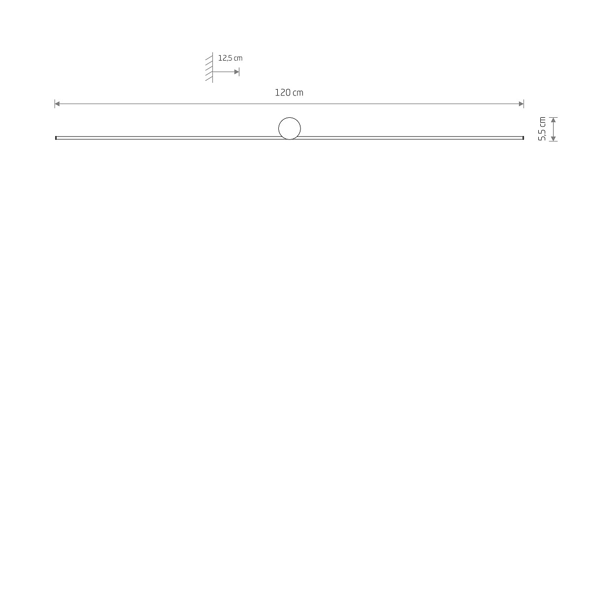 SPIN LED L 3000K 10371 Nowodvorski