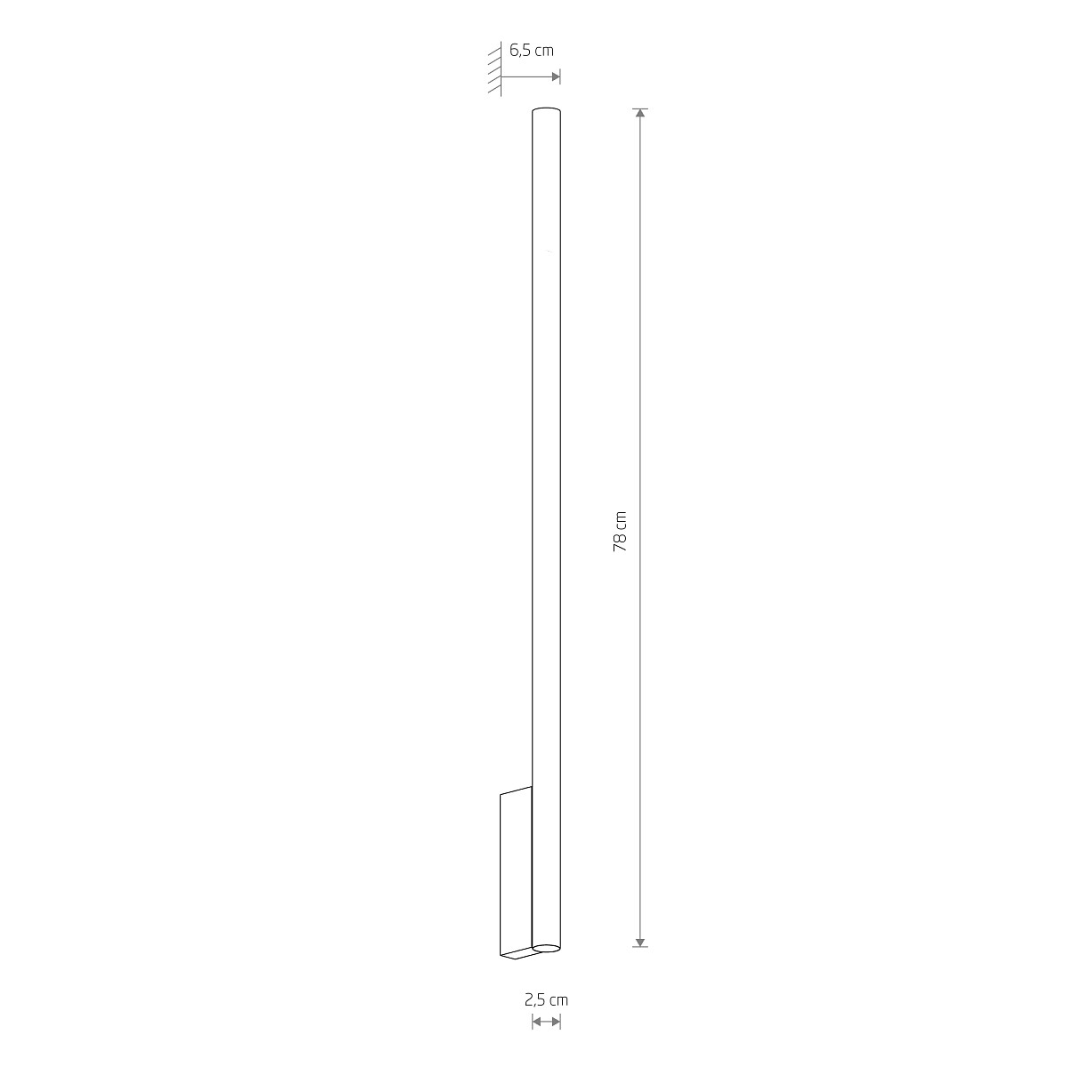 LASER wall white XL 10826 Nowodvorski