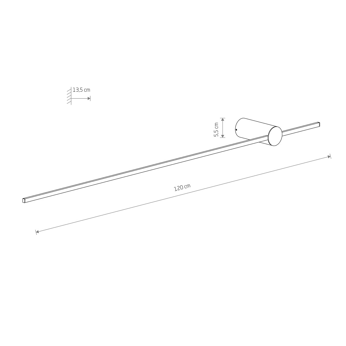 SABER LED L 3000K 10314 Nowodvorski