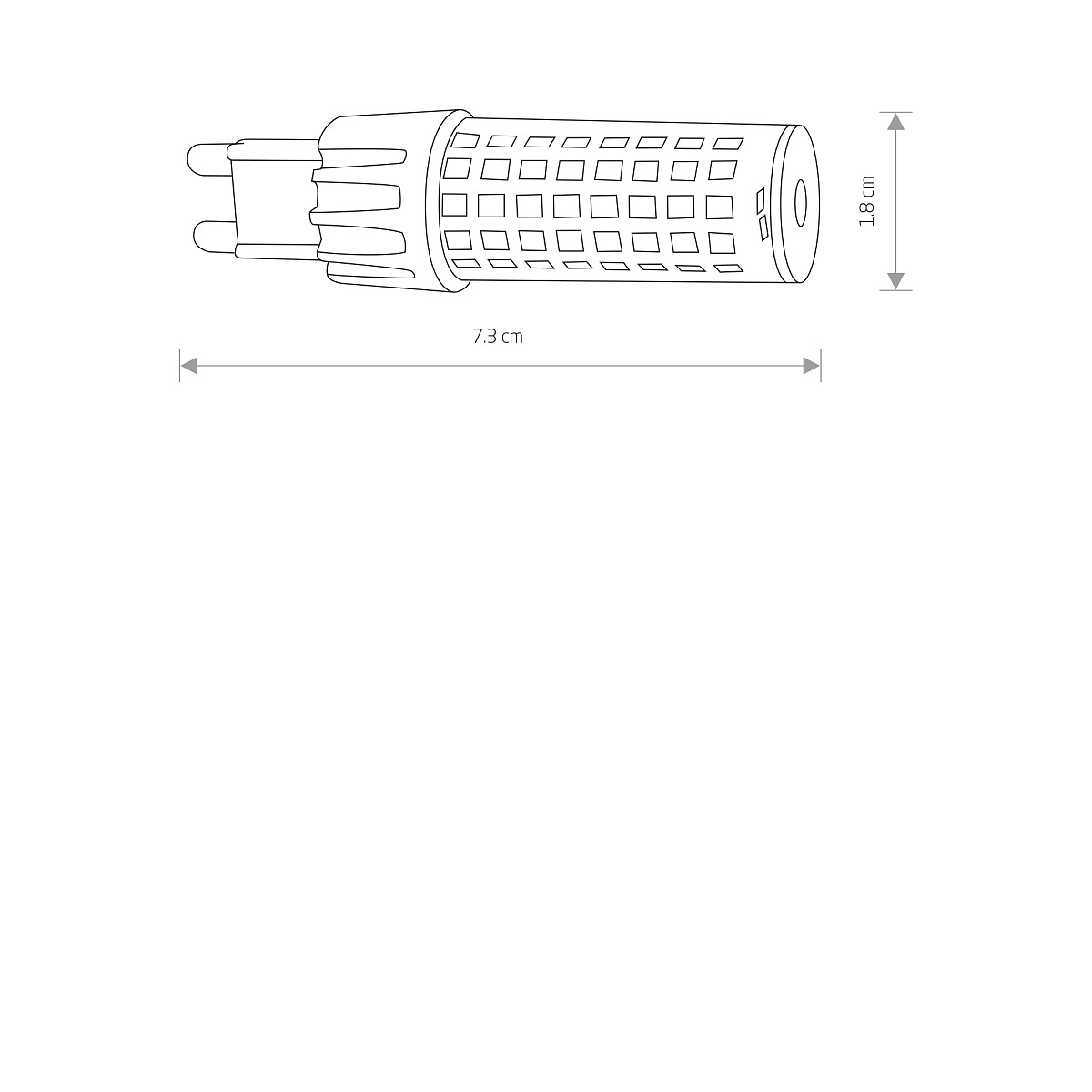 G9 LED BULB 7W 3000K 9197 Nowodvorski