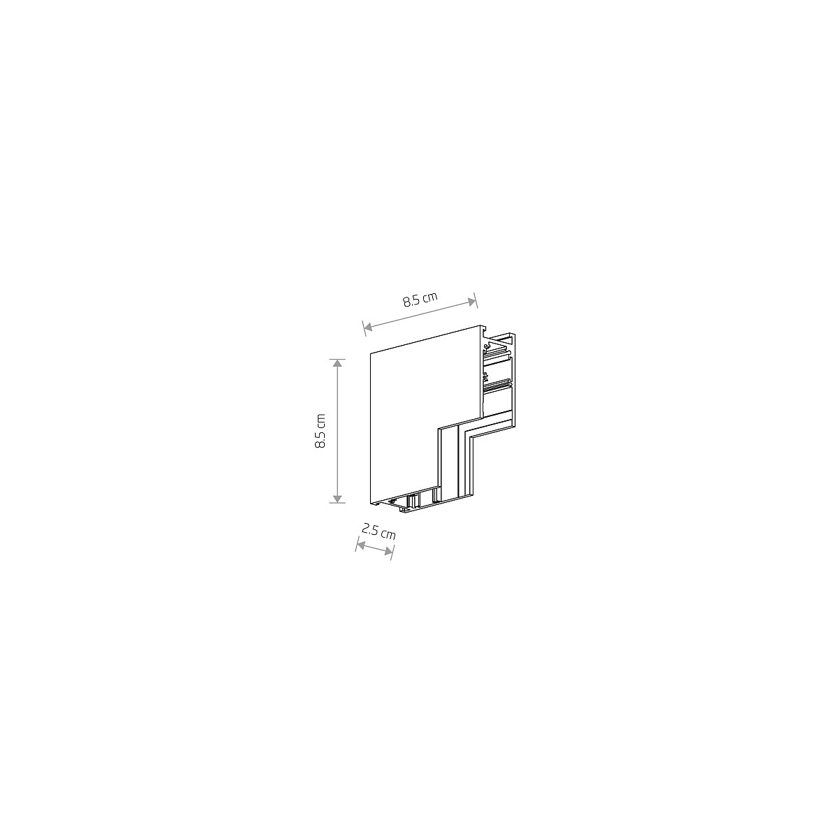 LVM INSIDE CORNER white 11620 Nowodvorski