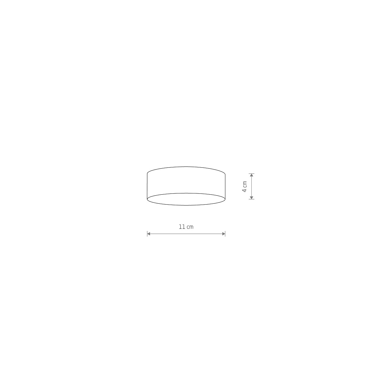 LID ROUND LED white 15W 4000K 10411 Nowodvorski