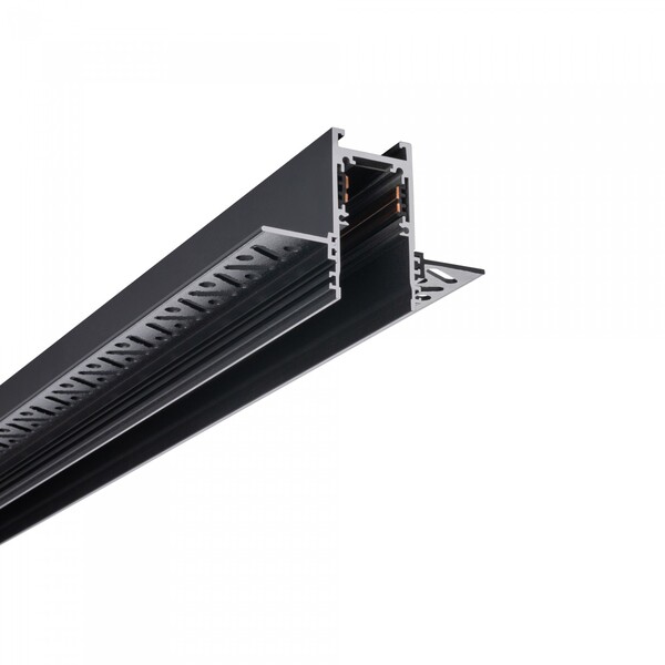 LVM RECESSED TRACK 1M black 10156