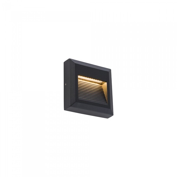 SIDEWALK SQUARE LED black 8148