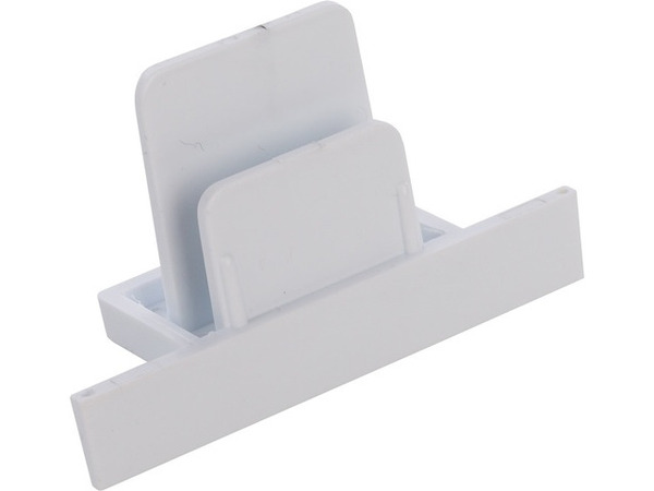 PROFILE RECESSED DEAD END CAP white 8974