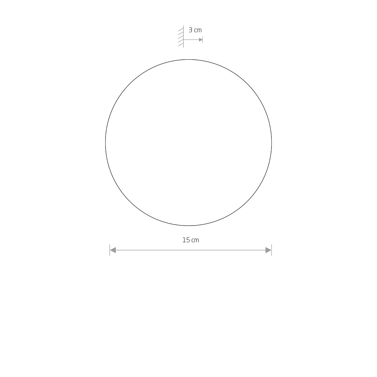 RING LED S black 7634 Nowodvorski