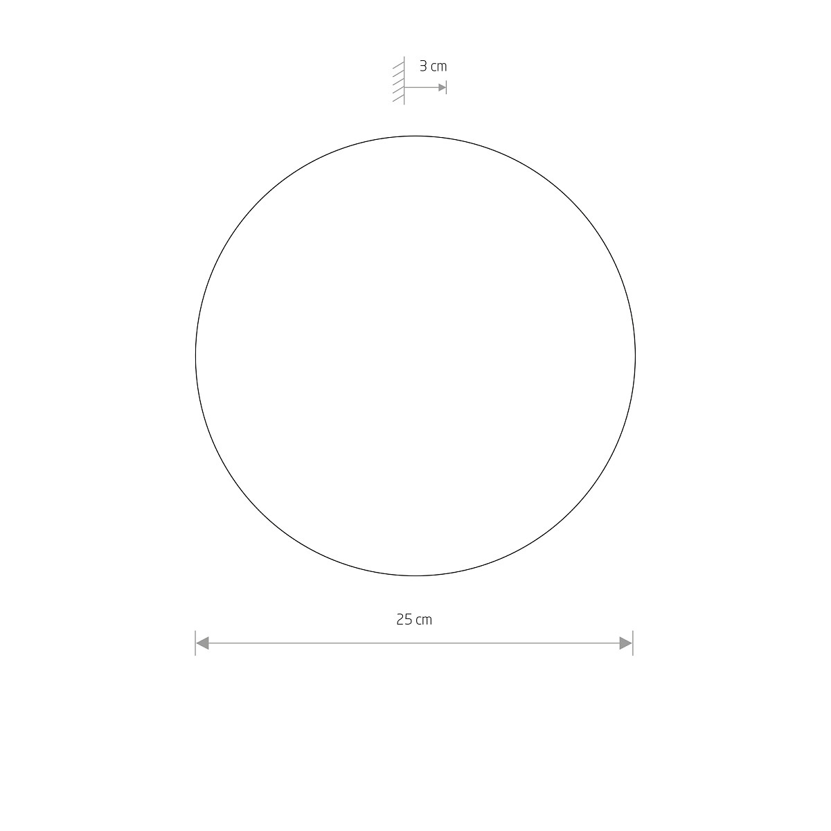 RING LED M white 7638 Nowodvorski