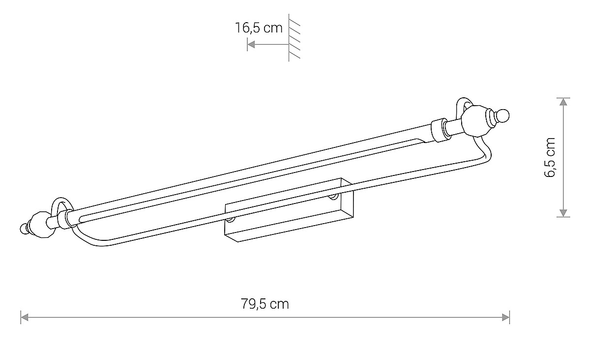 REMBRANT LED brass L 8167 Nowodvorski