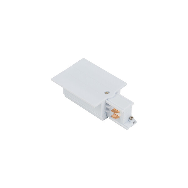 CTLS RECESSED POWER END CAP white LEFT 8234 Nowodvorski