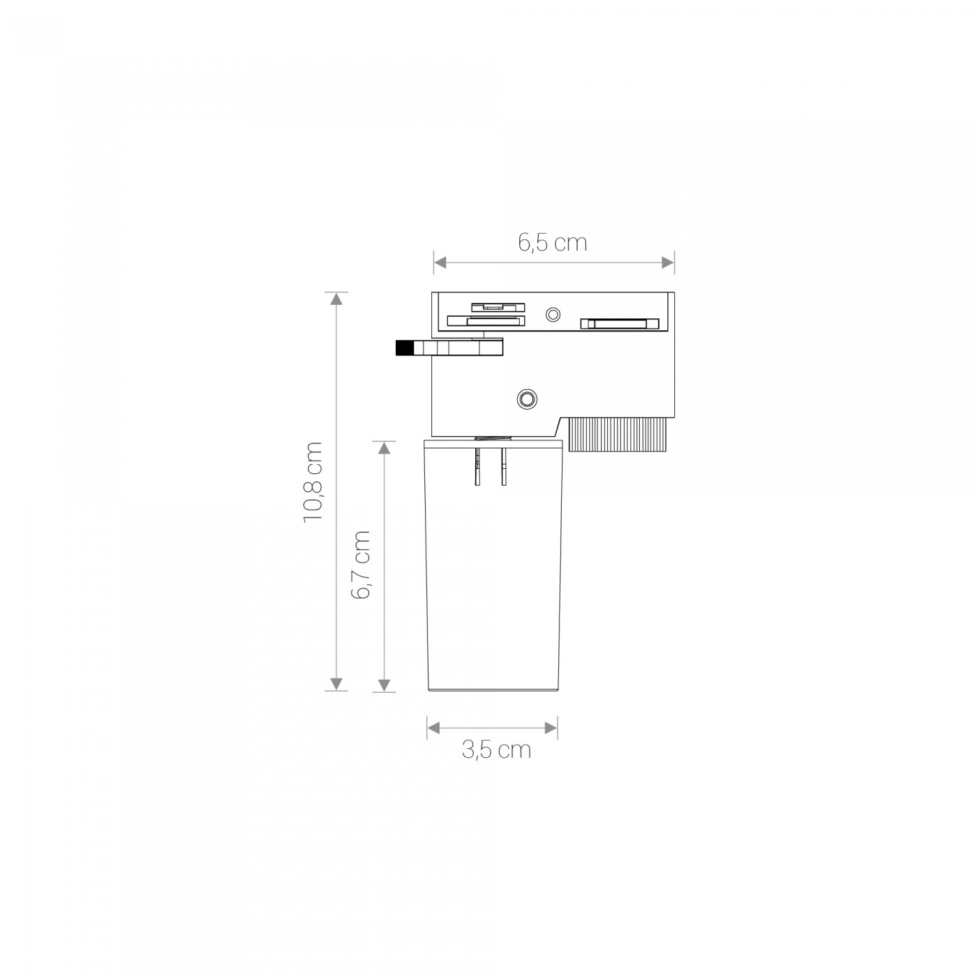 PROFILE CAMELEON CANOPY G WH 8361 Nowodvorski