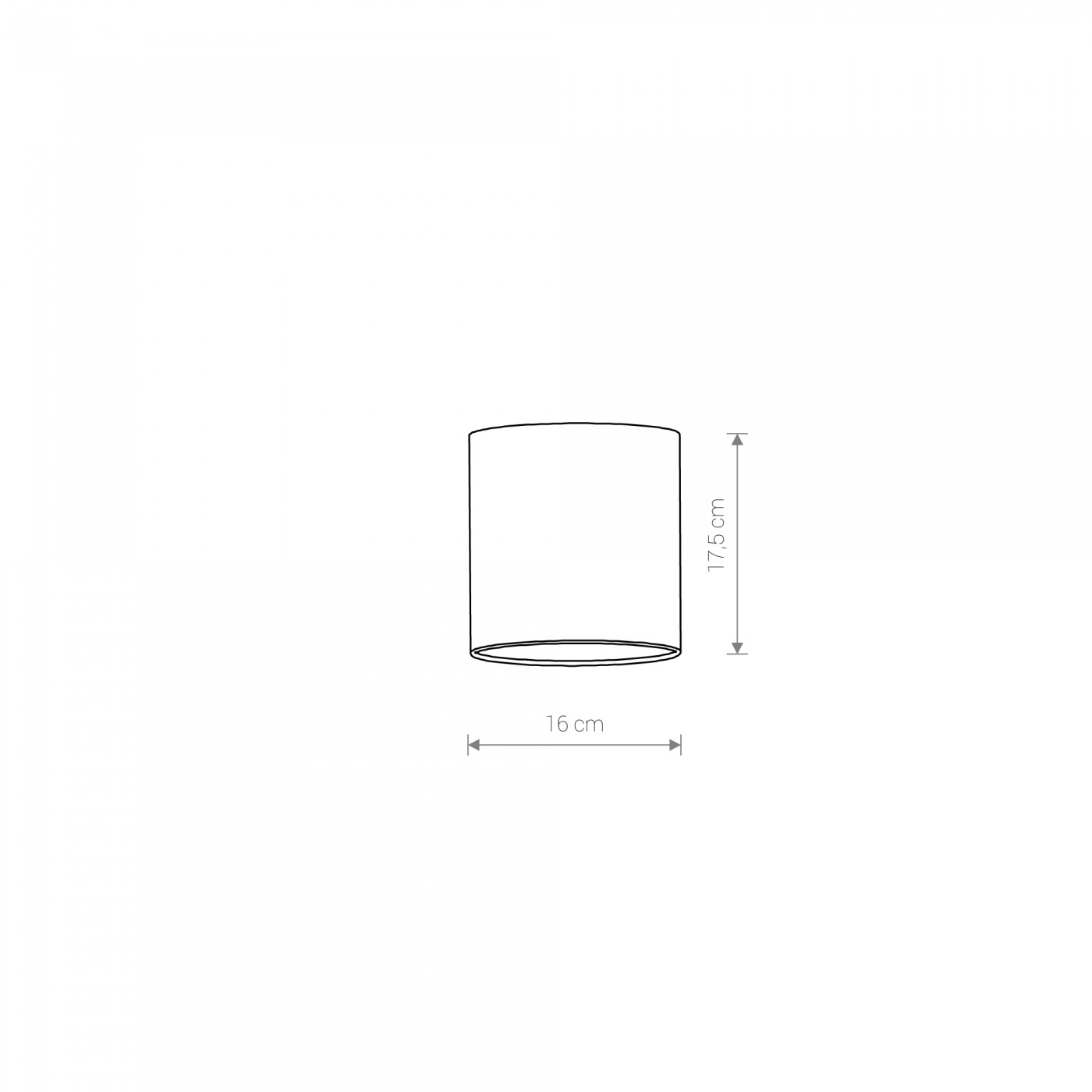 CAMELEON BARREL WIDE S V PI/WH 8515 Nowodvorski