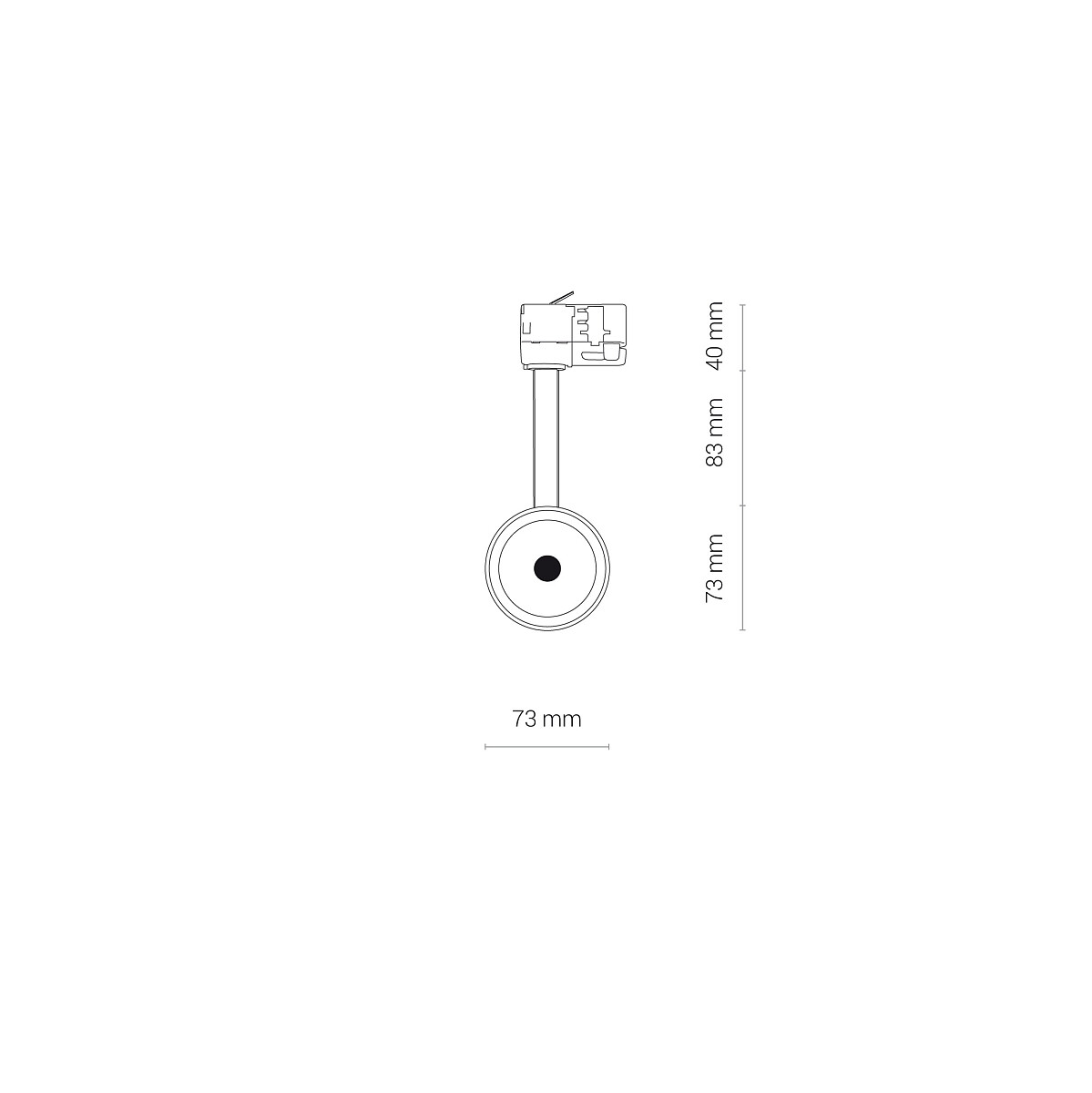 CTLS MILO LED 25W white 3000K 8762 Nowodvorski