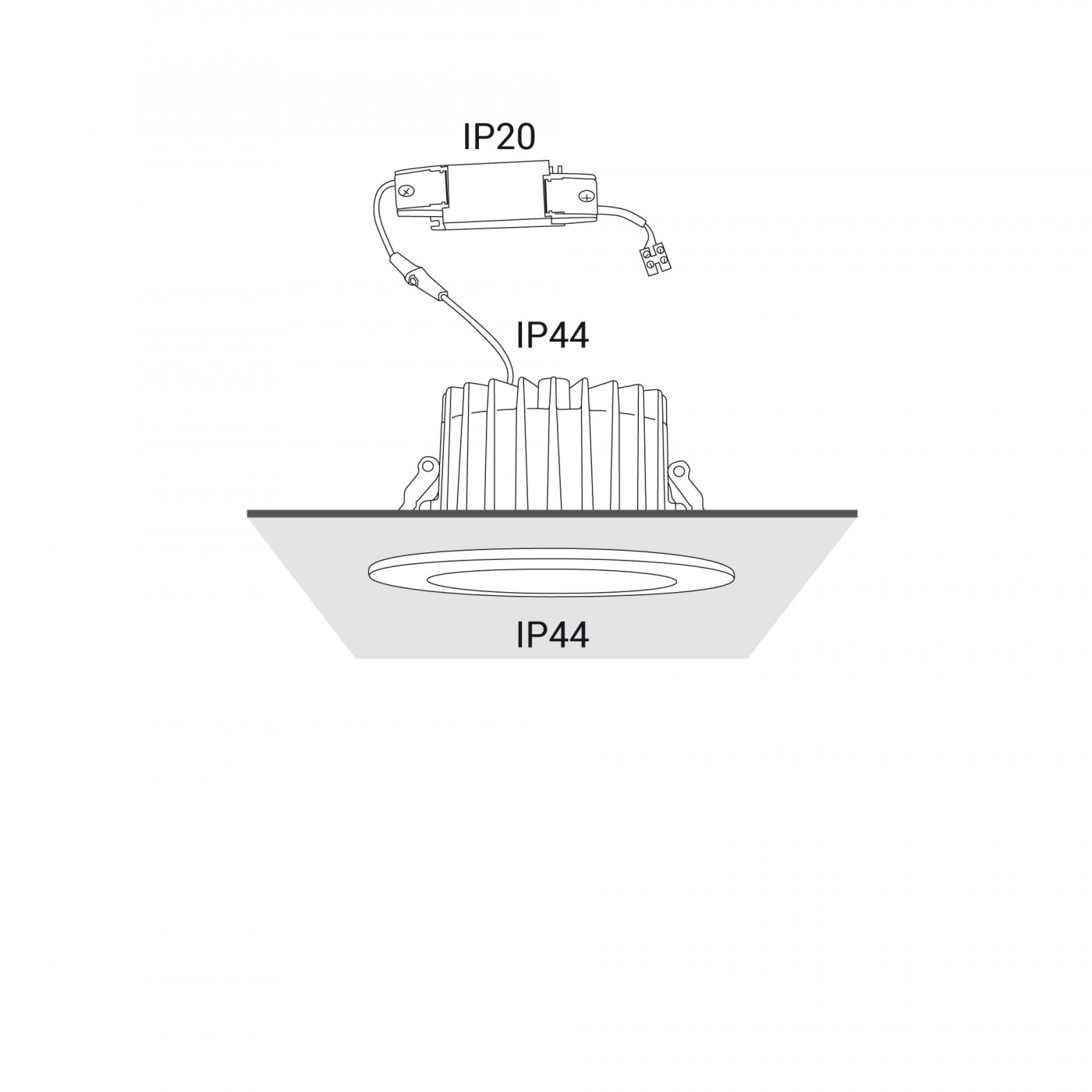 CL KEA LED 20W 3000K 8773 Nowodvorski