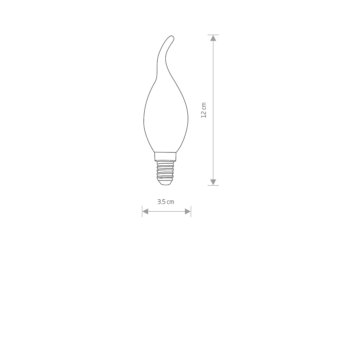 Vintage Led Bulb E14 9793 Nowodvorski