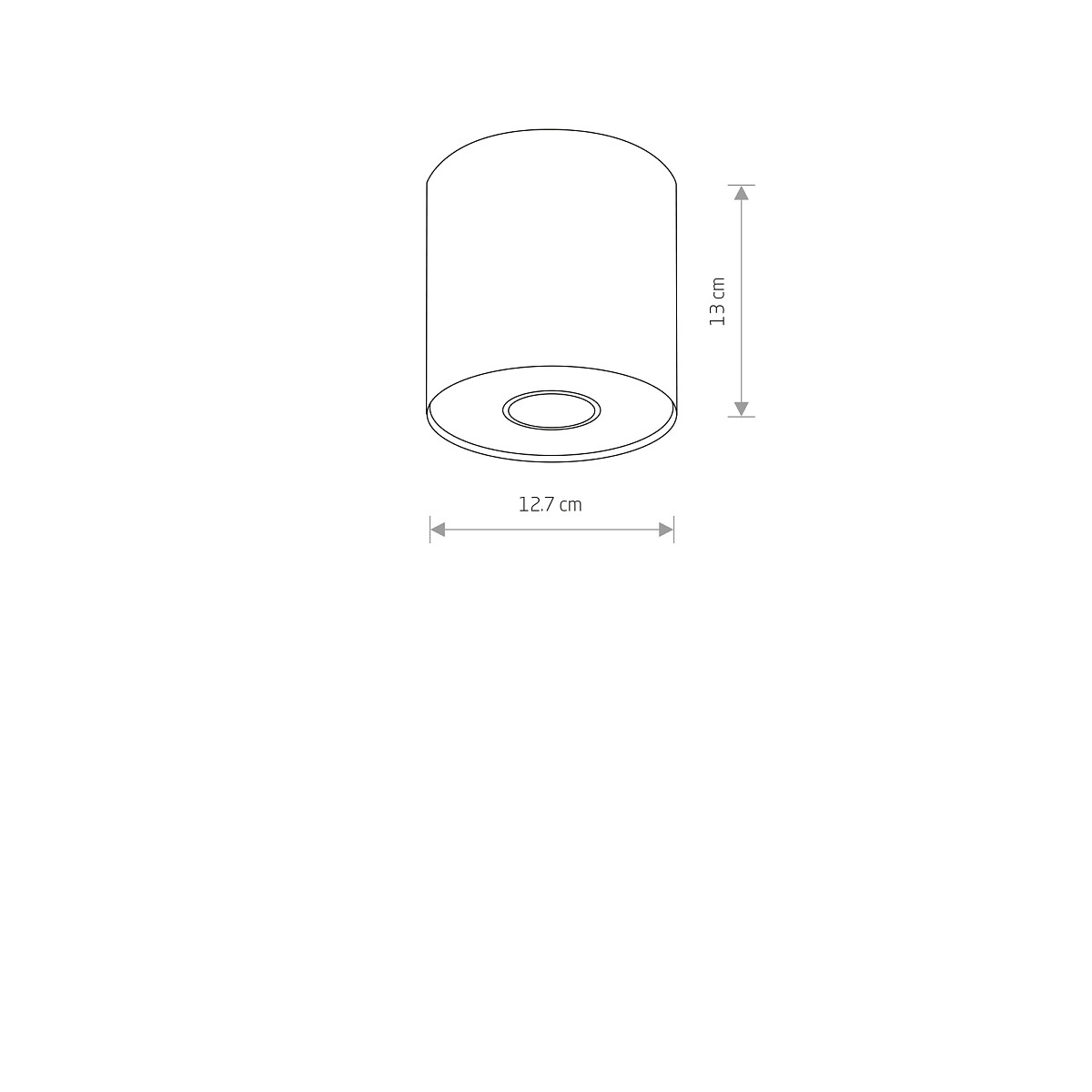 POINT graphite-silver/graphite-white M 6007 Nowodvorski