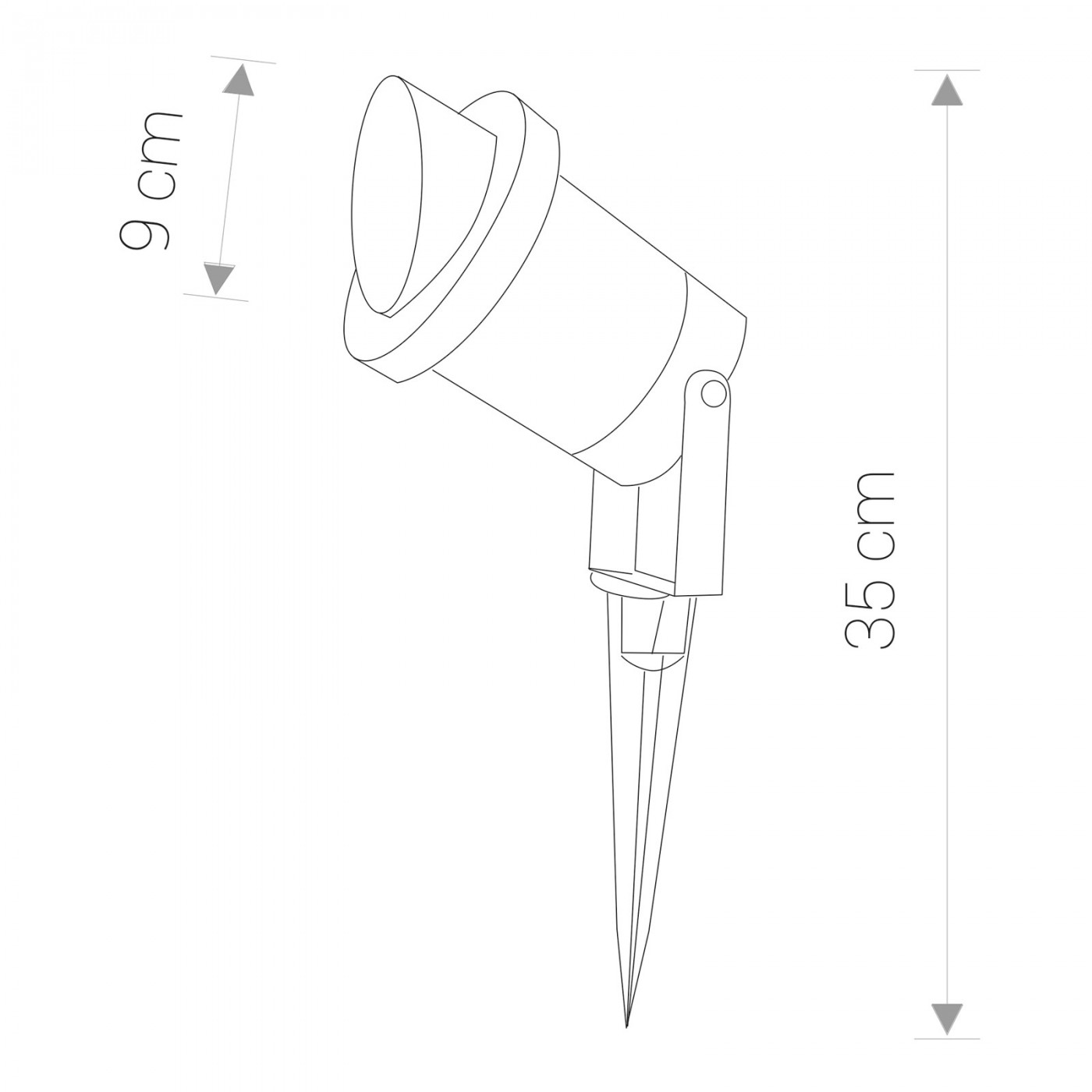 BUSH graphite 3401 Nowodvorski