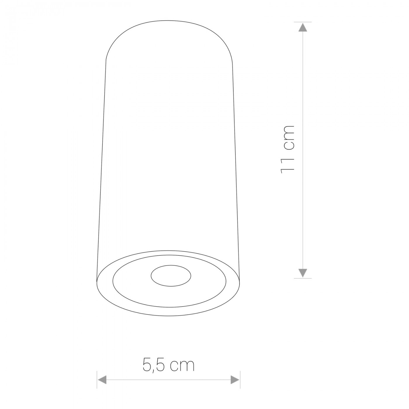 EDESA LED S black 9110 Nowodvorski