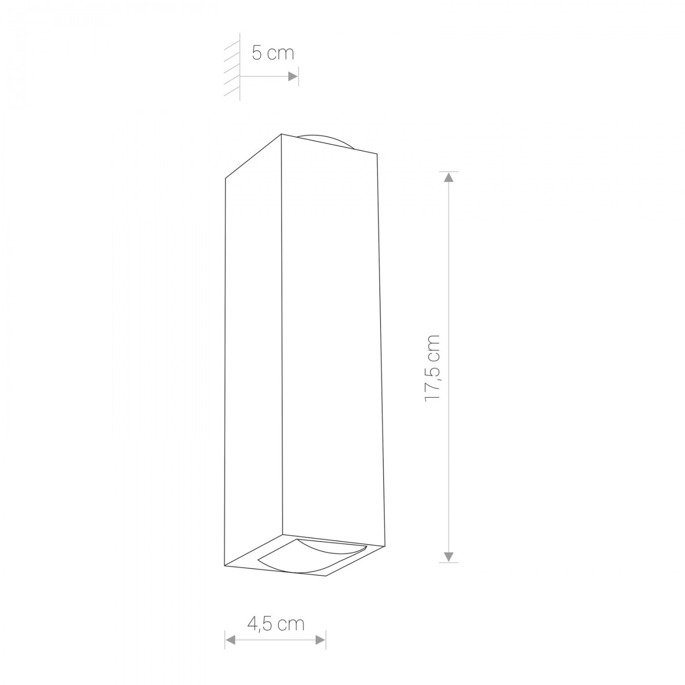 LENS LED black 9112 Nowodvorski