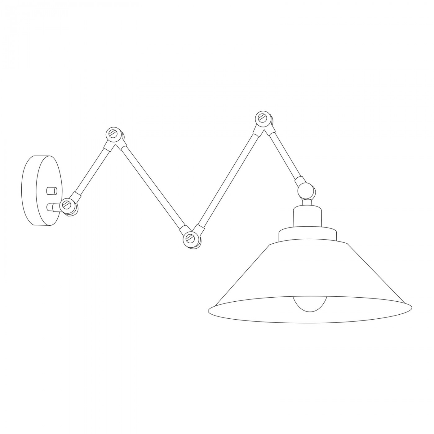 PANTOGRAPH black-white I 9126 Nowodvorski