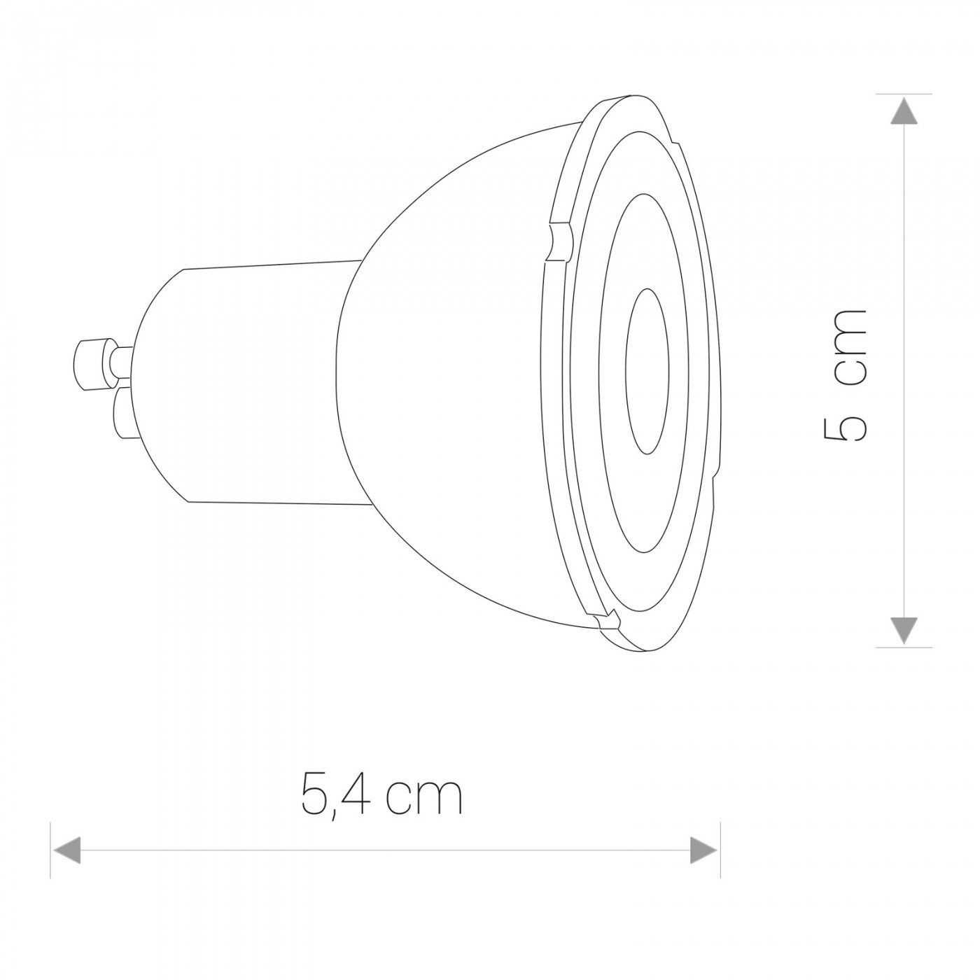 LED GU10 R50 7W  4000K 9178 Nowodvorski