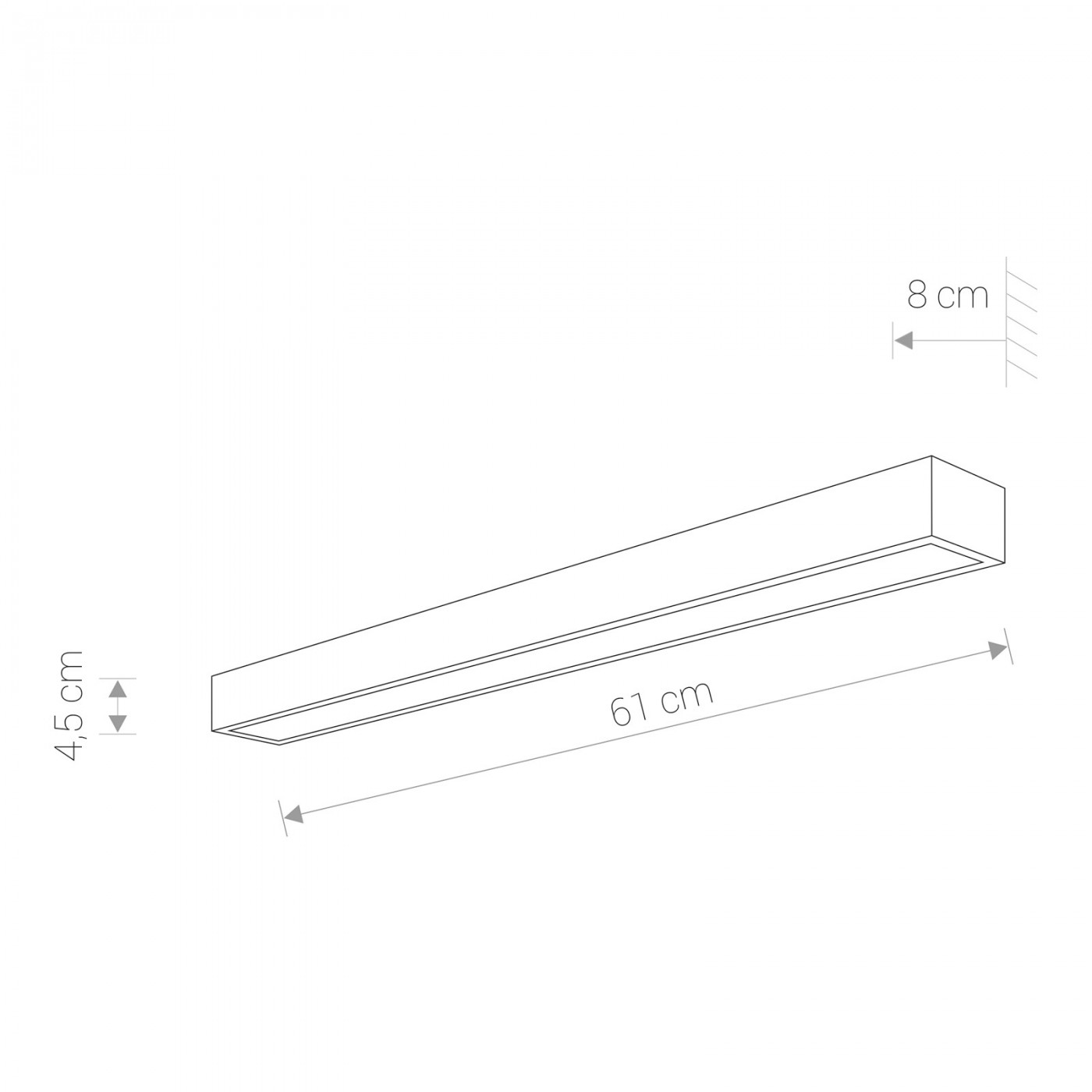 KAGERA LED chrome M 9503 Nowodvorski