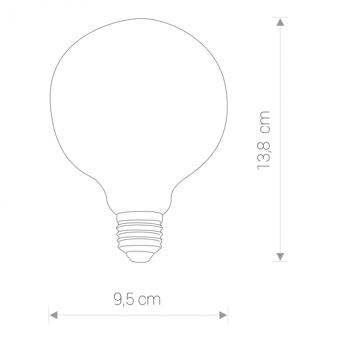Vintage Led Bulb E27 6W 10593 Nowodvorski