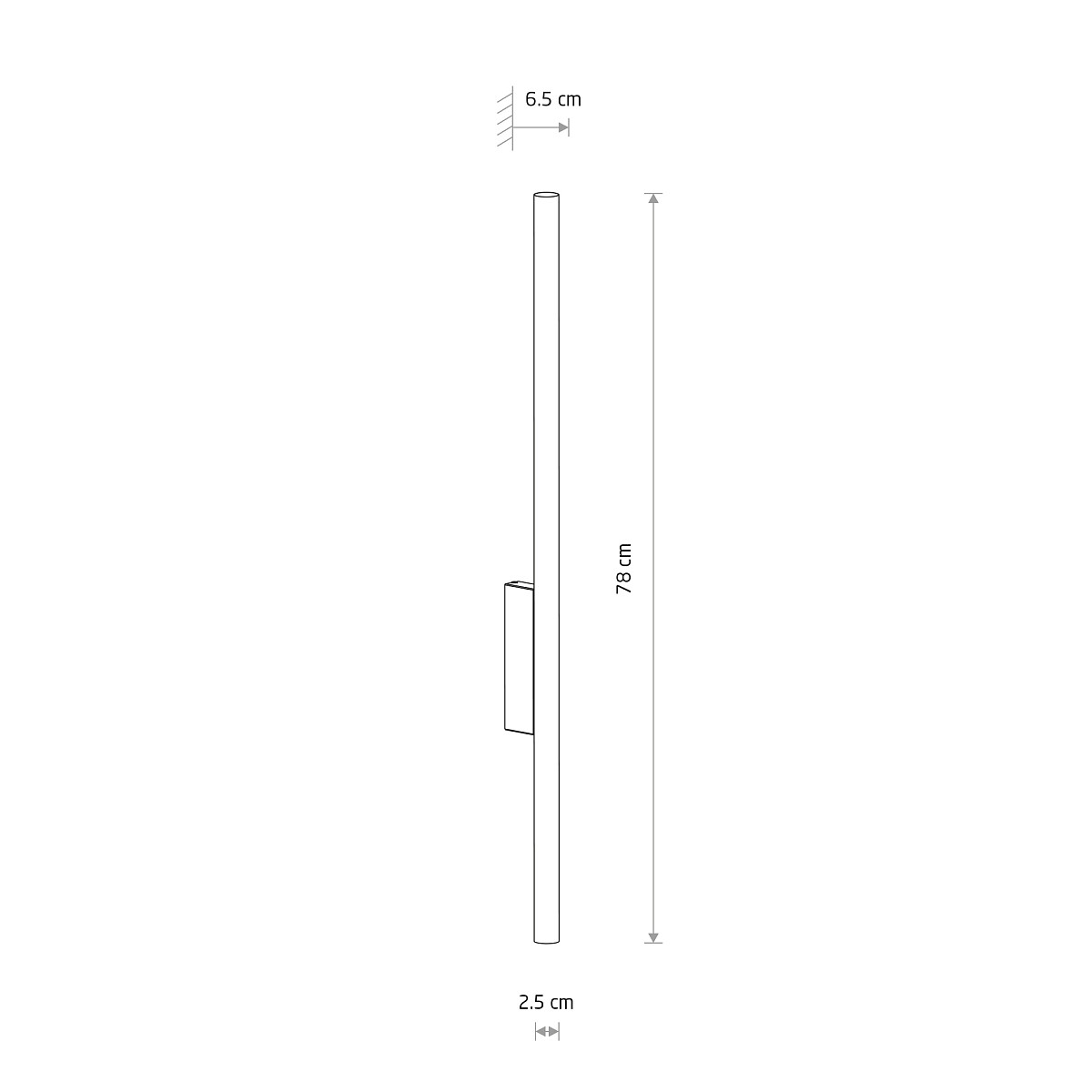 LASER wall copper L 11815 Nowodvorski