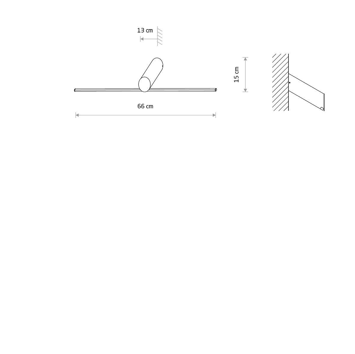 SLASH LED black 11431 Nowodvorski