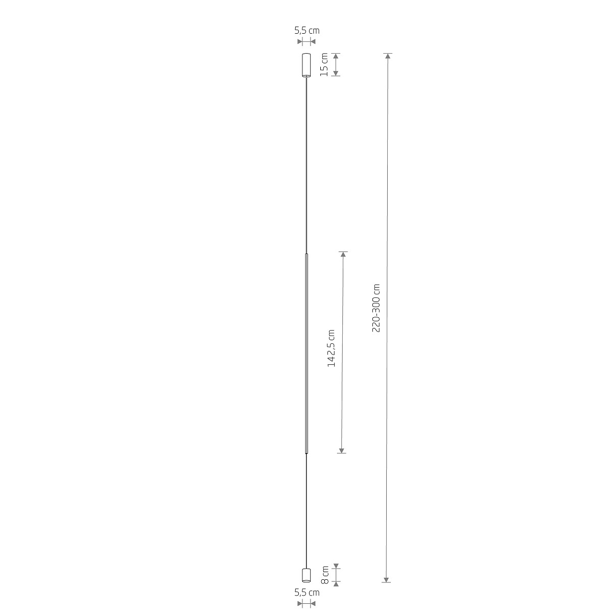 VERTIC LED 3000K 10362 Nowodvorski